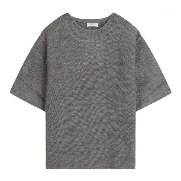 men's sweaters winter comfortable simple high street wool blended roving yarn 5-sleeve knitted sweater, White;black
men's sweaters winter comfortable simple high street wool blended roving yarn 5-sleeve knitted sweater, White;black