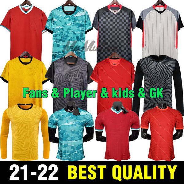 20 21 22 player version soccer jerseys gerrard special edition smicer alonso hamann barnes kuyt cisse 2021 2022 football shirt men+kids suit, Black;yellow
20 21 22 player version soccer jerseys gerrard special edition smicer alonso hamann barnes kuyt cisse 2021 2022 football shirt men+kids suit, Black;yellow