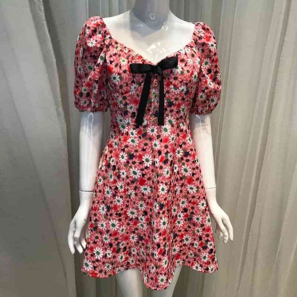 casual dresses women short sleeve summer floral print bow high waist tunic holiday mini french qnhh, Black;gray
casual dresses women short sleeve summer floral print bow high waist tunic holiday mini french qnhh, Black;gray