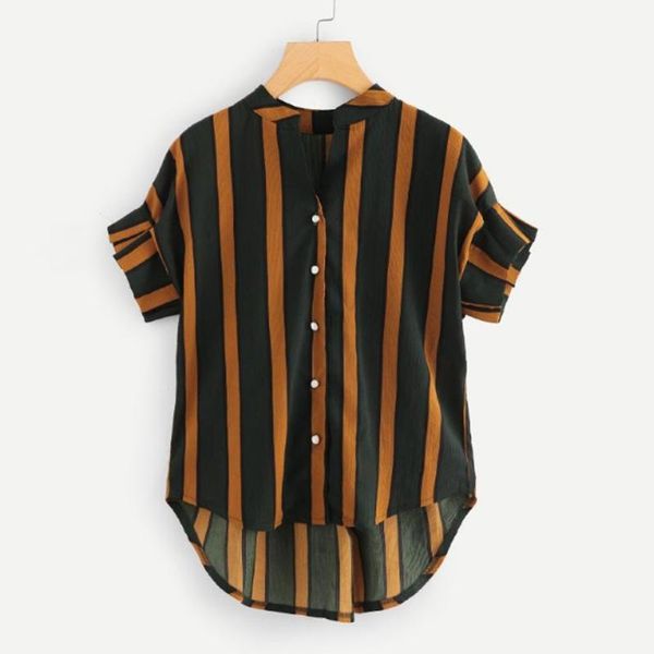 women's blouses & shirts 2021 blouse women casual striped female loose blusas summer ladies office #t1g, White
women's blouses & shirts 2021 blouse women casual striped female loose blusas summer ladies office #t1g, White