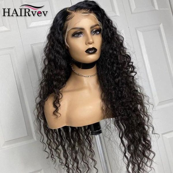 water wave lace front wig remy brazilian transparent frontal human hair for black women curly closure1, Black;brown
water wave lace front wig remy brazilian transparent frontal human hair for black women curly closure1, Black;brown