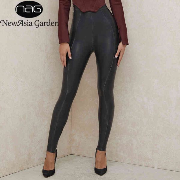 newasia leather pants black zipper fashion split bodycon high waist long trousers y2k pants streetwear fall women clothing 210413, Black;white
newasia leather pants black zipper fashion split bodycon high waist long trousers y2k pants streetwear fall women clothing 210413, Black;white