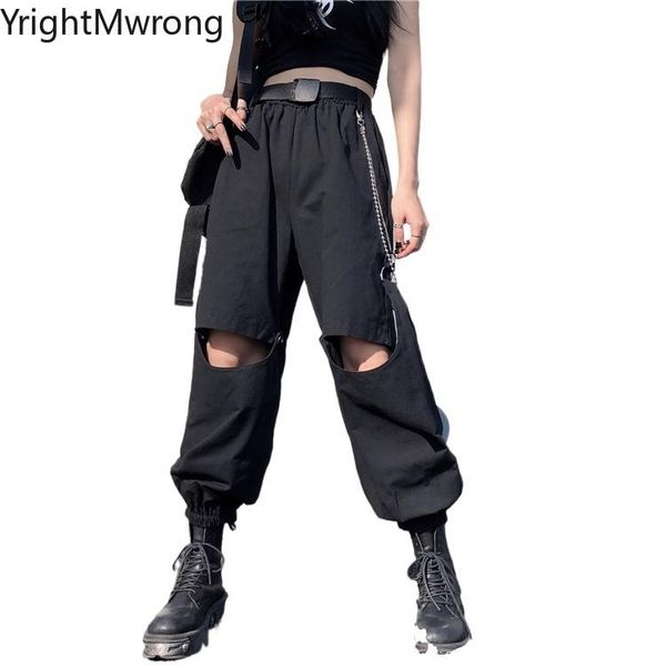 have belt sashes chain removable techwear streetwear high waist tracksuit women cargo jogger pant punk dark harajuku hip hop women's pa, Black;white
have belt sashes chain removable techwear streetwear high waist tracksuit women cargo jogger pant punk dark harajuku hip hop women's pa, Black;white