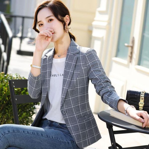 autumn spring women causal plaid blazers female elegant long sleeve jackets ladies korean styles slim basic coats q23 women's suits &, White;black
autumn spring women causal plaid blazers female elegant long sleeve jackets ladies korean styles slim basic coats q23 women's suits &, White;black