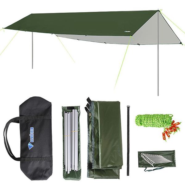 tents and shelters awning waterproof tarp tent shade with pole camping canopy ultralight beach sun shelter for hiking survival
tents and shelters awning waterproof tarp tent shade with pole camping canopy ultralight beach sun shelter for hiking survival