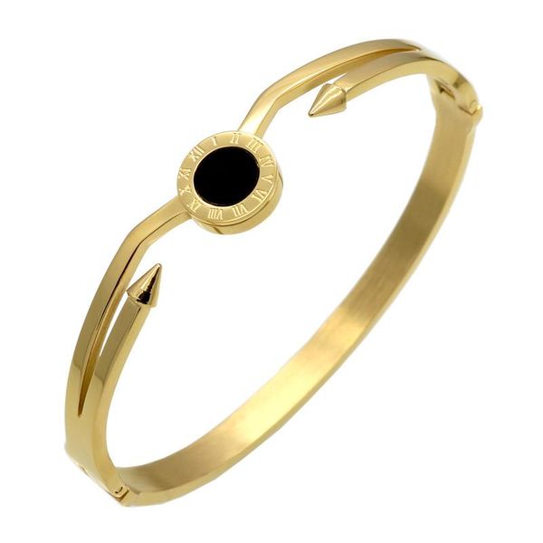 bangle fashion fine jewelry tide women roman numerals titanium steel bracelet pulseiras female vintage bracelets bangles gifts, Black
bangle fashion fine jewelry tide women roman numerals titanium steel bracelet pulseiras female vintage bracelets bangles gifts, Black