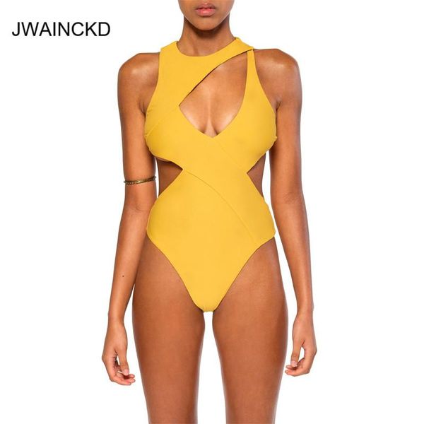 one-piece suits jwainckd 2021 one piece swimsuit female swimwear hollow out bikini women solid beachwear high cut biquini yellow bathing sui
one-piece suits jwainckd 2021 one piece swimsuit female swimwear hollow out bikini women solid beachwear high cut biquini yellow bathing sui