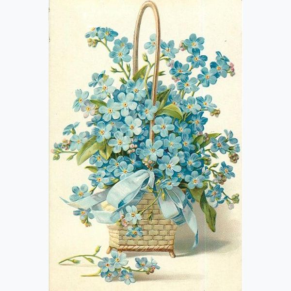 diamond painting diy embroidery resin rhinestones cross stitch home flower baskets and blue flowers
diamond painting diy embroidery resin rhinestones cross stitch home flower baskets and blue flowers
