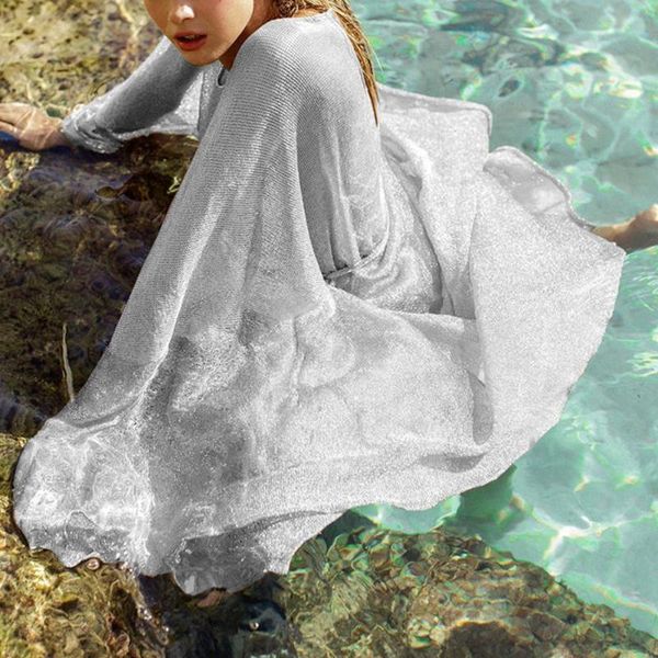 two-piece suits women swimsuit cardigan solid color anti sun glistening long sleeve bikini cover up for beach
two-piece suits women swimsuit cardigan solid color anti sun glistening long sleeve bikini cover up for beach