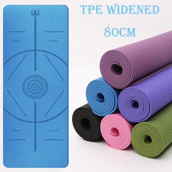 1830*80mm yoga mats tpe with position line non slip carpet extra thickness pilates gym dancing mat home tasteless massage pad
1830*80mm yoga mats tpe with position line non slip carpet extra thickness pilates gym dancing mat home tasteless massage pad