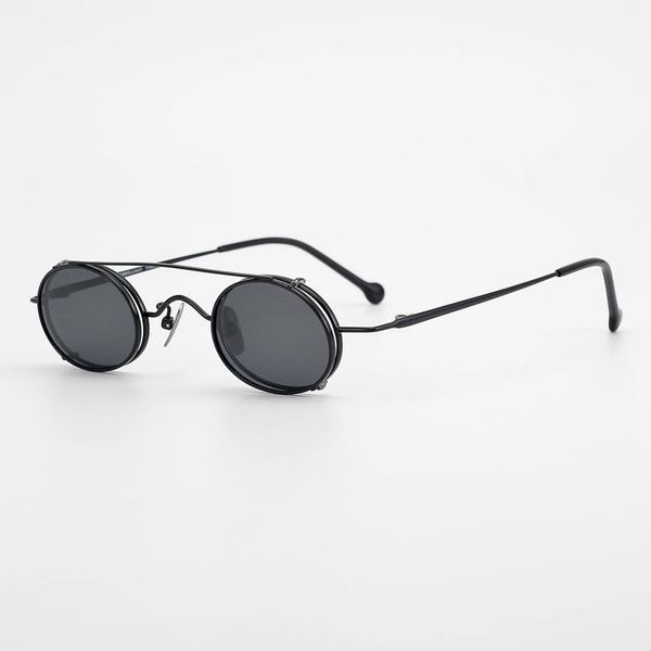 fashion sunglasses frames myopia clip trend pure titanium retro glasses frame round personalized customized, Black
fashion sunglasses frames myopia clip trend pure titanium retro glasses frame round personalized customized, Black