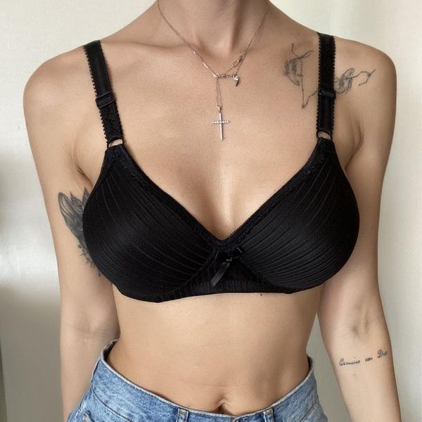 bras women plus size for push up fashion bow brassiere female daily gather bra wireless simplicity lingerie 2021, Red;black
bras women plus size for push up fashion bow brassiere female daily gather bra wireless simplicity lingerie 2021, Red;black
