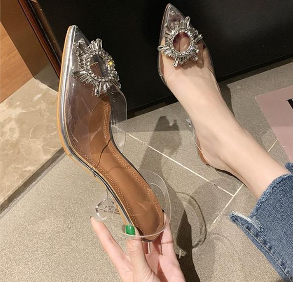 sandals fashion transparent 8cm high-heeled summer shoes pointed toe designer rhinestone pvc lady big size 35-43 2e2v, Black
sandals fashion transparent 8cm high-heeled summer shoes pointed toe designer rhinestone pvc lady big size 35-43 2e2v, Black