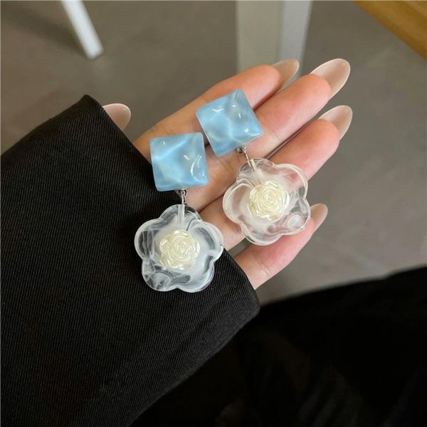 stud 2021 korean ladies alloy holiday gift simple flower earring design personality fashion trend ol style blue ear clip, Golden;silver
stud 2021 korean ladies alloy holiday gift simple flower earring design personality fashion trend ol style blue ear clip, Golden;silver