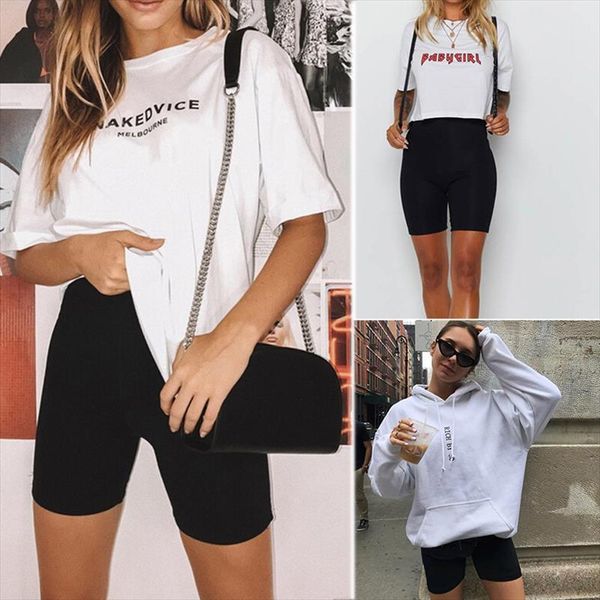 high waist fashion shorts women romper biker fitness korean casual short black athleisure cycling tie feet, Black;white
high waist fashion shorts women romper biker fitness korean casual short black athleisure cycling tie feet, Black;white