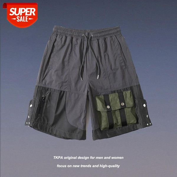 tkpa functional stitching tactical multi-pocket overalls men's nylon-breasted drawstring casual shorts #yp1m, Black
tkpa functional stitching tactical multi-pocket overalls men's nylon-breasted drawstring casual shorts #yp1m, Black