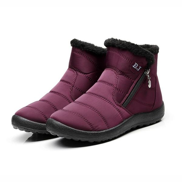 boots woman winter shoes 2021 snow female tube thick plush waterproof cotton side zipper women ankle no.269, Black
boots woman winter shoes 2021 snow female tube thick plush waterproof cotton side zipper women ankle no.269, Black