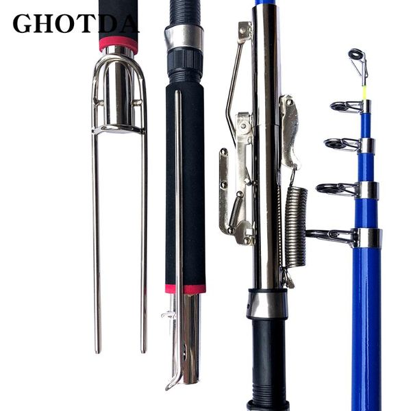 foldable automatic double spring angle fishing pole tackle bracket anti-rust steel rod holder fish ta boat rods
foldable automatic double spring angle fishing pole tackle bracket anti-rust steel rod holder fish ta boat rods