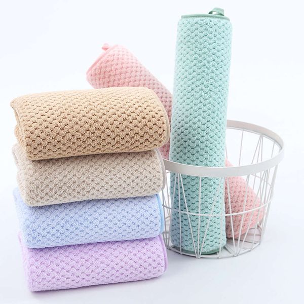 handkerchief coral velvet towel household plain thickened pineapple water absorbent soft washcloth, White
handkerchief coral velvet towel household plain thickened pineapple water absorbent soft washcloth, White