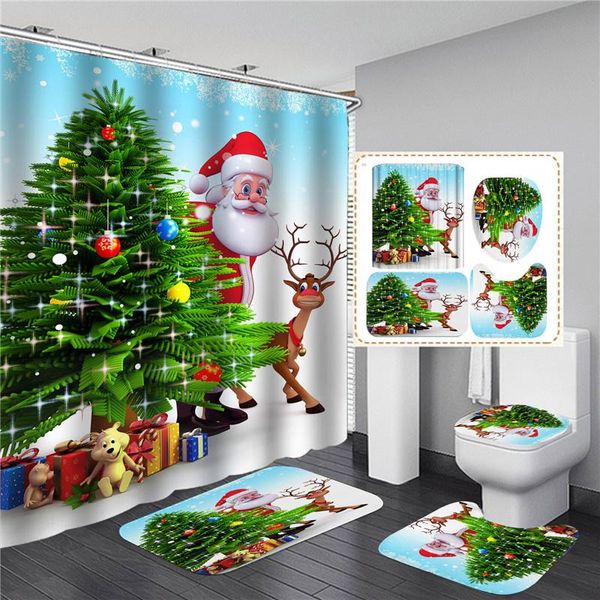 shower curtains christmas curtain set with bath mat anti-slip carpet bathroom partition waterproof home decor red santa claus printed
shower curtains christmas curtain set with bath mat anti-slip carpet bathroom partition waterproof home decor red santa claus printed