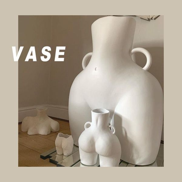 nordic creative ceramic body art simple dried flower plant decoration living room bedroom home decorat ornaments vases
nordic creative ceramic body art simple dried flower plant decoration living room bedroom home decorat ornaments vases