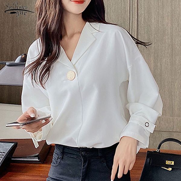 blusas mujer korean vintage female sweet long sleeve chiffon blouse autumn office lady style women' shirts white 10697 210521
blusas mujer korean vintage female sweet long sleeve chiffon blouse autumn office lady style women' shirts white 10697 210521