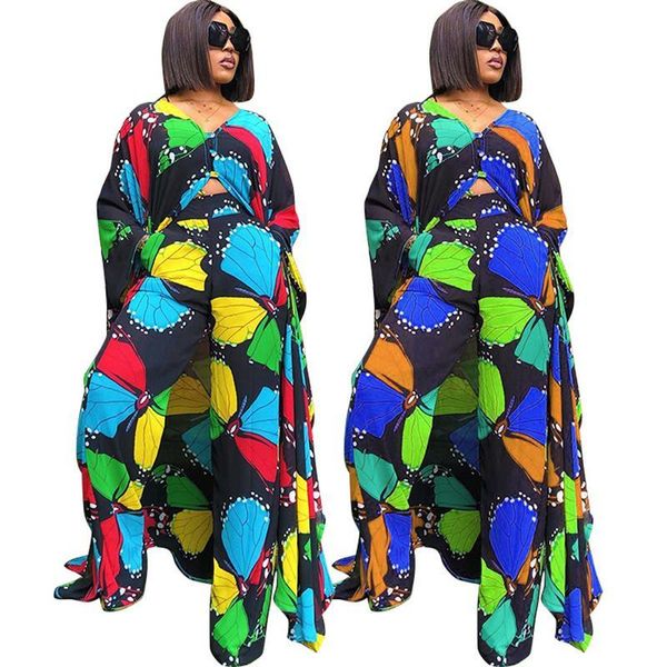 women's two piece pants 2021 autumn multicolored printing women outfits long sleeves loose and pieces plus size sets est, White
women's two piece pants 2021 autumn multicolored printing women outfits long sleeves loose and pieces plus size sets est, White