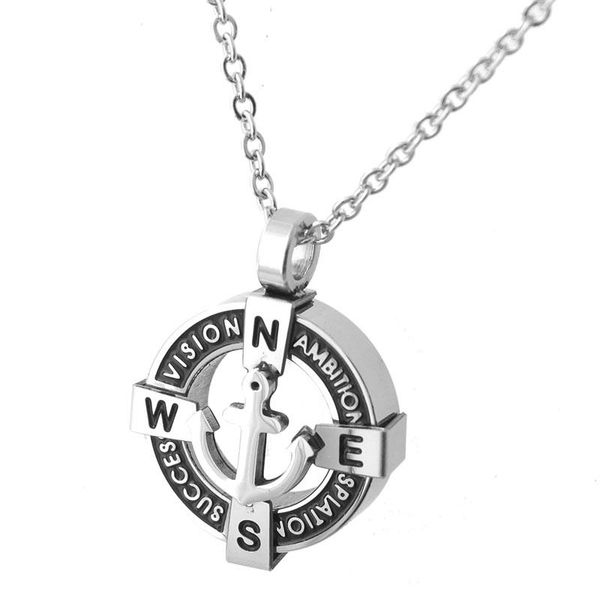 pendant necklaces rd stainless steel round for mens jewelry design anchor/wheel/rose of wind necklace supplies, Silver
pendant necklaces rd stainless steel round for mens jewelry design anchor/wheel/rose of wind necklace supplies, Silver