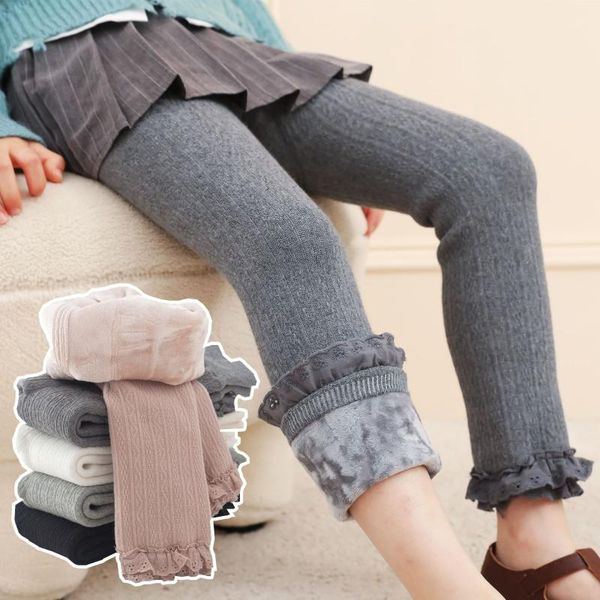 trousers solid kids girls lace leggings cotton knit for winter baby pants warm thick plus velvet toddler, Blue
trousers solid kids girls lace leggings cotton knit for winter baby pants warm thick plus velvet toddler, Blue