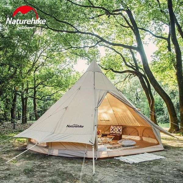 tents and shelters naturehike conical shape large pyramid tent 5-8 persons road trips outdoor waterproof windproof cotton blending
tents and shelters naturehike conical shape large pyramid tent 5-8 persons road trips outdoor waterproof windproof cotton blending