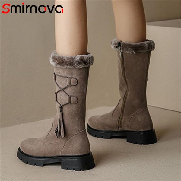 boots smirnova arrive black winter shoes women snow flock zip low heels warm fashion casual mid calf
boots smirnova arrive black winter shoes women snow flock zip low heels warm fashion casual mid calf