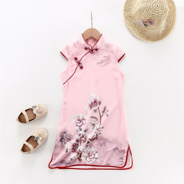 ethnic clothing baldauren girls 2021 summer improved children's short-sleeved cheongsam style retro kids dress hanfu tang suit, Red
ethnic clothing baldauren girls 2021 summer improved children's short-sleeved cheongsam style retro kids dress hanfu tang suit, Red