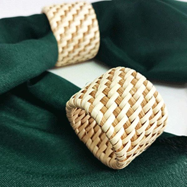 napkin rings handmade braided rattan buckles natural for dining table holder holiday party decorations
napkin rings handmade braided rattan buckles natural for dining table holder holiday party decorations