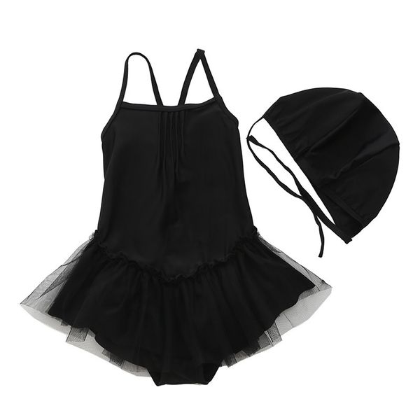 one-pieces summer kids girls swimwear one piece solid color open back swimsuit with cap children cute style clothes e150 jpps, Black
one-pieces summer kids girls swimwear one piece solid color open back swimsuit with cap children cute style clothes e150 jpps, Black