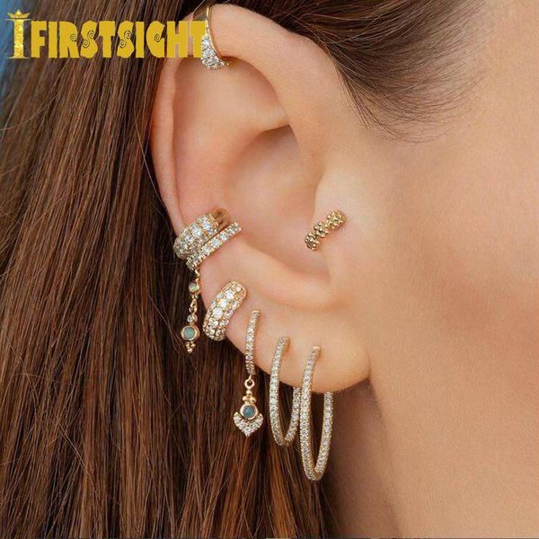 hoop & huggie 2021 925 sterling silver mini cz earring white opal stone spikes european trendy for women jewelry, Golden;silver
hoop & huggie 2021 925 sterling silver mini cz earring white opal stone spikes european trendy for women jewelry, Golden;silver