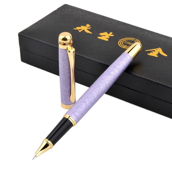 fountain pens wingsung 9120 luxury matte purple pen 0.5mm nib fashion diamond metal ink with original gift case office supplies
fountain pens wingsung 9120 luxury matte purple pen 0.5mm nib fashion diamond metal ink with original gift case office supplies