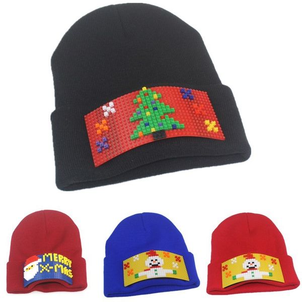 factory wholesale 50% off winter christmas knitted hat male and female parent-child personality diy building block pixel assembled lego wool, Blue;gray
factory wholesale 50% off winter christmas knitted hat male and female parent-child personality diy building block pixel assembled lego wool, Blue;gray