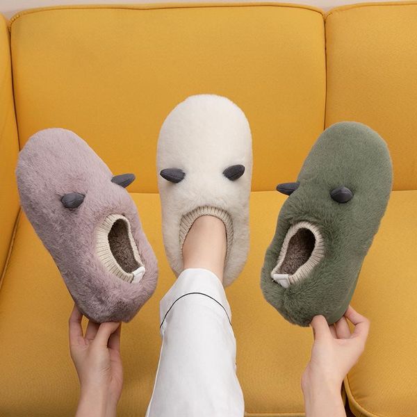 slippers 2021 women indoor warm plush home slipper anti slip autumn winter shoes house floor soft slient slides, Black 
slippers 2021 women indoor warm plush home slipper anti slip autumn winter shoes house floor soft slient slides, Black
