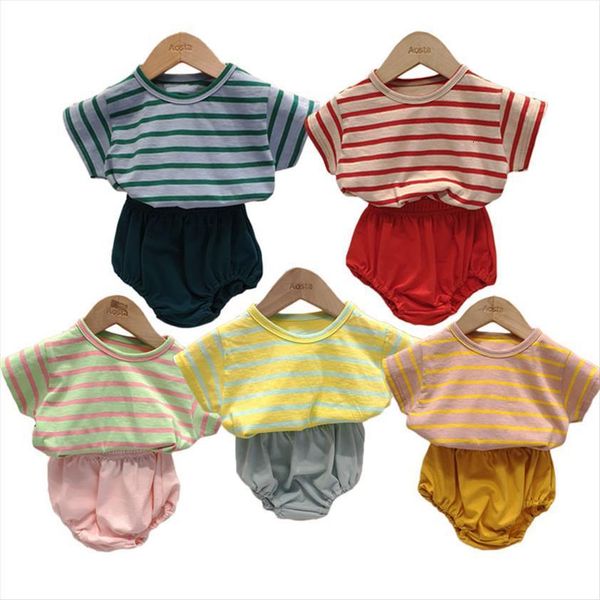 baby boys girls striped 2pcs sets summer cotton casual t shirt boy short sleeve set shorts outfit, White
baby boys girls striped 2pcs sets summer cotton casual t shirt boy short sleeve set shorts outfit, White