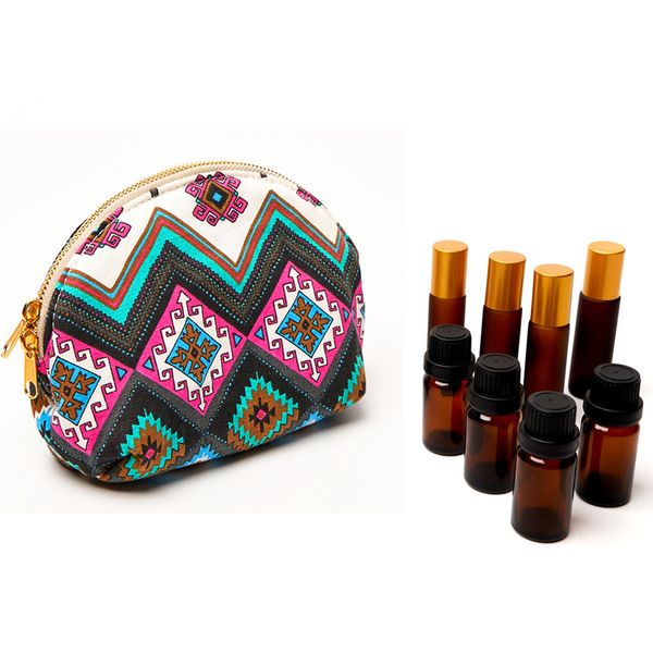 8 bottles essential oil storage bag carrying portable travel holder case 10ml/15ml empty pouch organizer
8 bottles essential oil storage bag carrying portable travel holder case 10ml/15ml empty pouch organizer