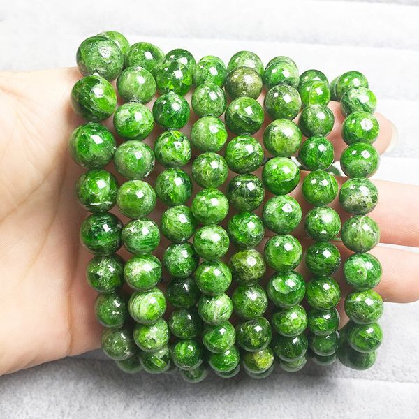 natural stone bead color gemstone diopside charm bracelet women men energy healing jewelry, Black
natural stone bead color gemstone diopside charm bracelet women men energy healing jewelry, Black