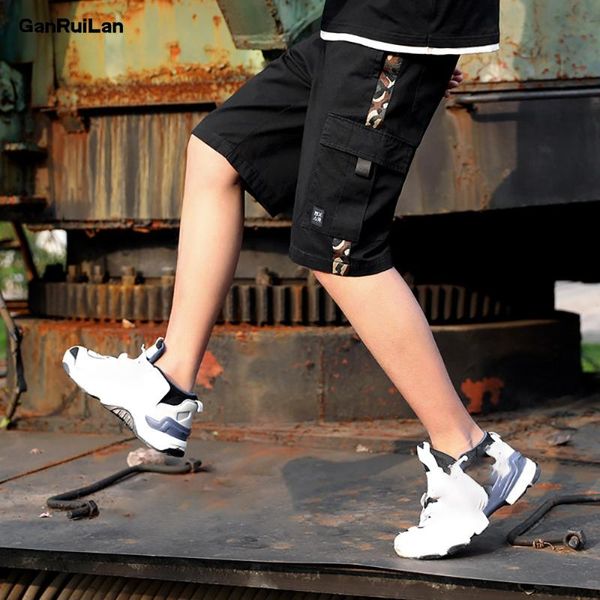 men cargo shorts summer camo short trousers masculino sport cotton sweatpants mens pocket plus size m-8xl homme ete b0712 men's, White;black
men cargo shorts summer camo short trousers masculino sport cotton sweatpants mens pocket plus size m-8xl homme ete b0712 men's, White;black