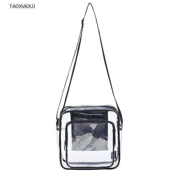 evening bags 2021 fashion transparent shoulder bag female clear shopping handbag beach pvc waterproof flap girl's bolso mujer
evening bags 2021 fashion transparent shoulder bag female clear shopping handbag beach pvc waterproof flap girl's bolso mujer