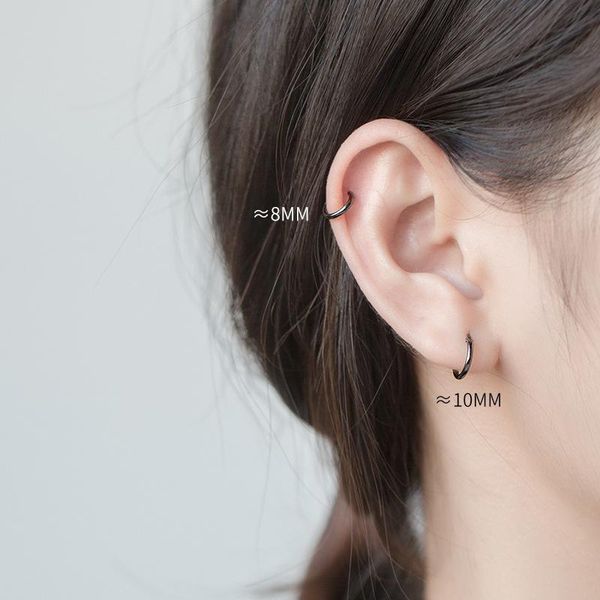 hoop & huggie 8mm-60mm authentic 925 sterling silver jewelry black/white enamel endless love mooth circle loop earrings c-e4611, Golden;silver
hoop & huggie 8mm-60mm authentic 925 sterling silver jewelry black/white enamel endless love mooth circle loop earrings c-e4611, Golden;silver