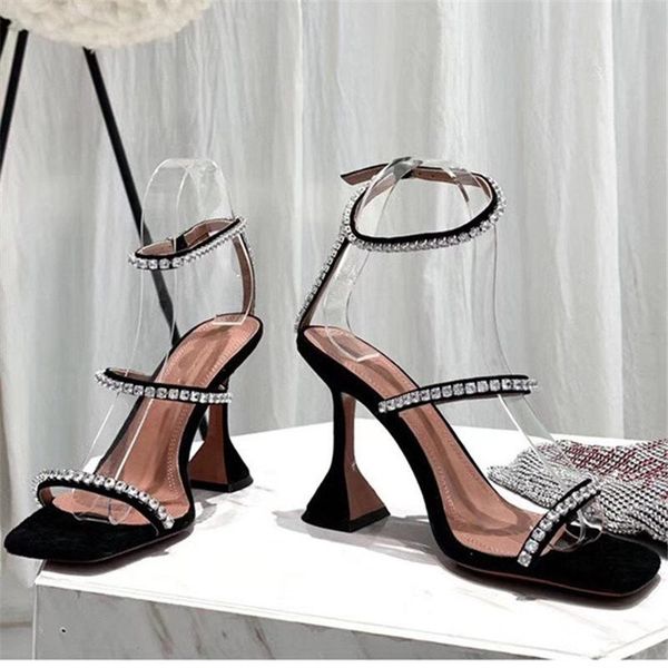 summer gladiator sandals woman sandalias mujer 2021 strange style heels crystal shoes rhinestones pumps ladies high heel, Black
summer gladiator sandals woman sandalias mujer 2021 strange style heels crystal shoes rhinestones pumps ladies high heel, Black