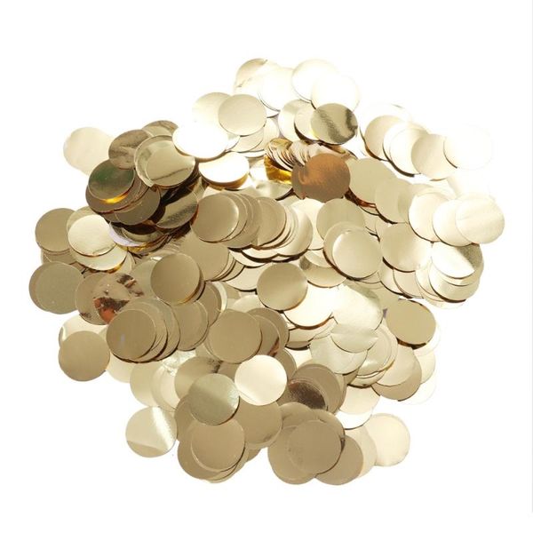party decoration 1 pack romantic paper confetti round cuttings table throwing for wedding (golden)
party decoration 1 pack romantic paper confetti round cuttings table throwing for wedding (golden)