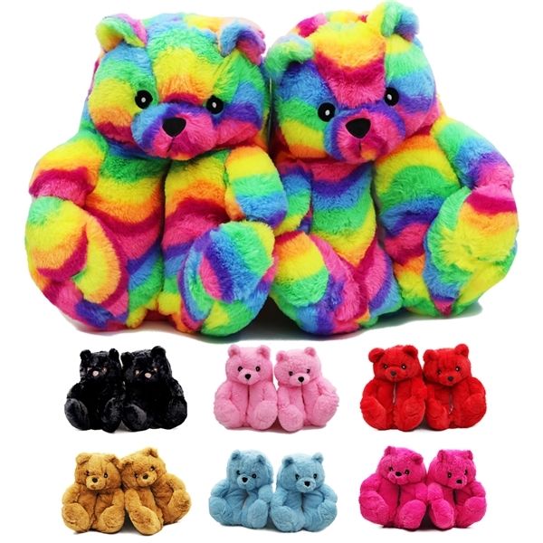 teddy bear slippers women's plush home indoor warm winter all inclusive house slipper teddy bears slippers for women men y1120, Black
teddy bear slippers women's plush home indoor warm winter all inclusive house slipper teddy bears slippers for women men y1120, Black