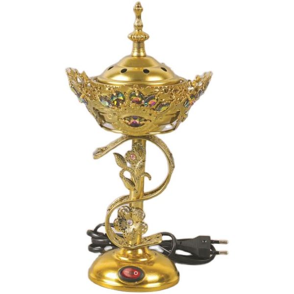 electric incense burner arab aroma stove holder luxury golden kaarsenhouder quemador de incienso da60xxl fragrance lamps
electric incense burner arab aroma stove holder luxury golden kaarsenhouder quemador de incienso da60xxl fragrance lamps