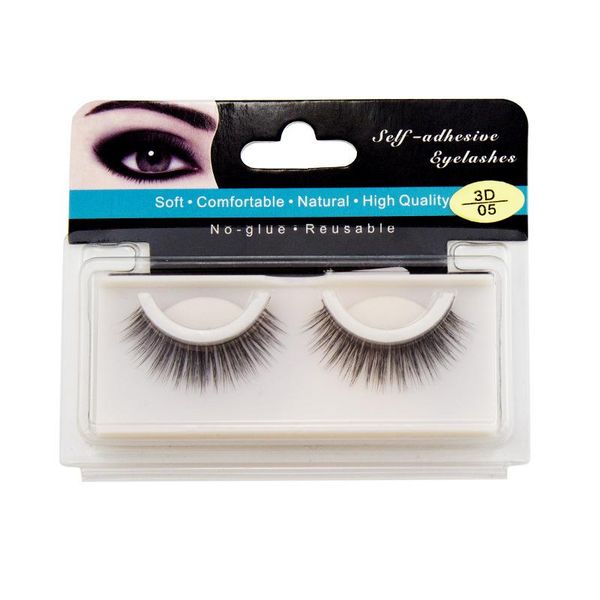 false eyelashes 3d fiber self-adhesive eyelash of glue 3 seconds wear 
false eyelashes 3d fiber self-adhesive eyelash of glue 3 seconds wear