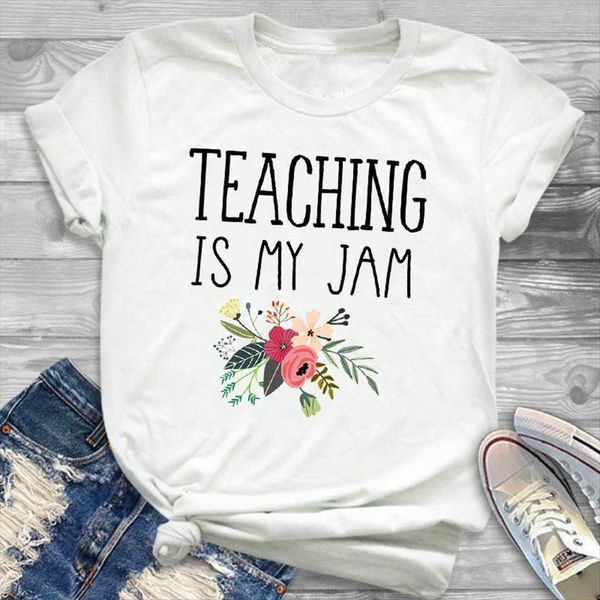 fashion teacher teaching letter womens t shirts funny graphic short sleeve summer printed top, White
fashion teacher teaching letter womens t shirts funny graphic short sleeve summer printed top, White